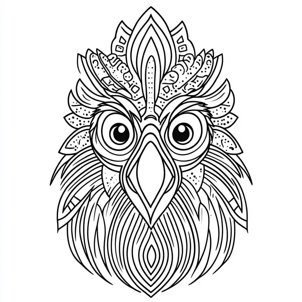 Mandalas Animaux 61